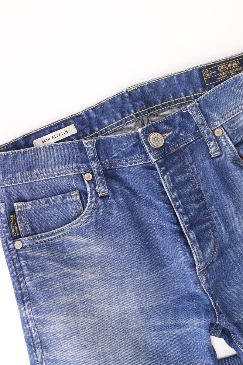 Jack & Jones Straight Jeans für Herren Gr. W28/L34 blau aus Baumwolle - Image 4