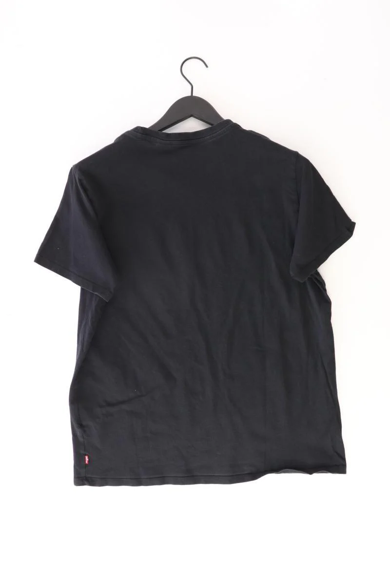 Levi's Printshirt für Herren Gr. XL Kurzarm schwarz aus Baumwolle - Image 2