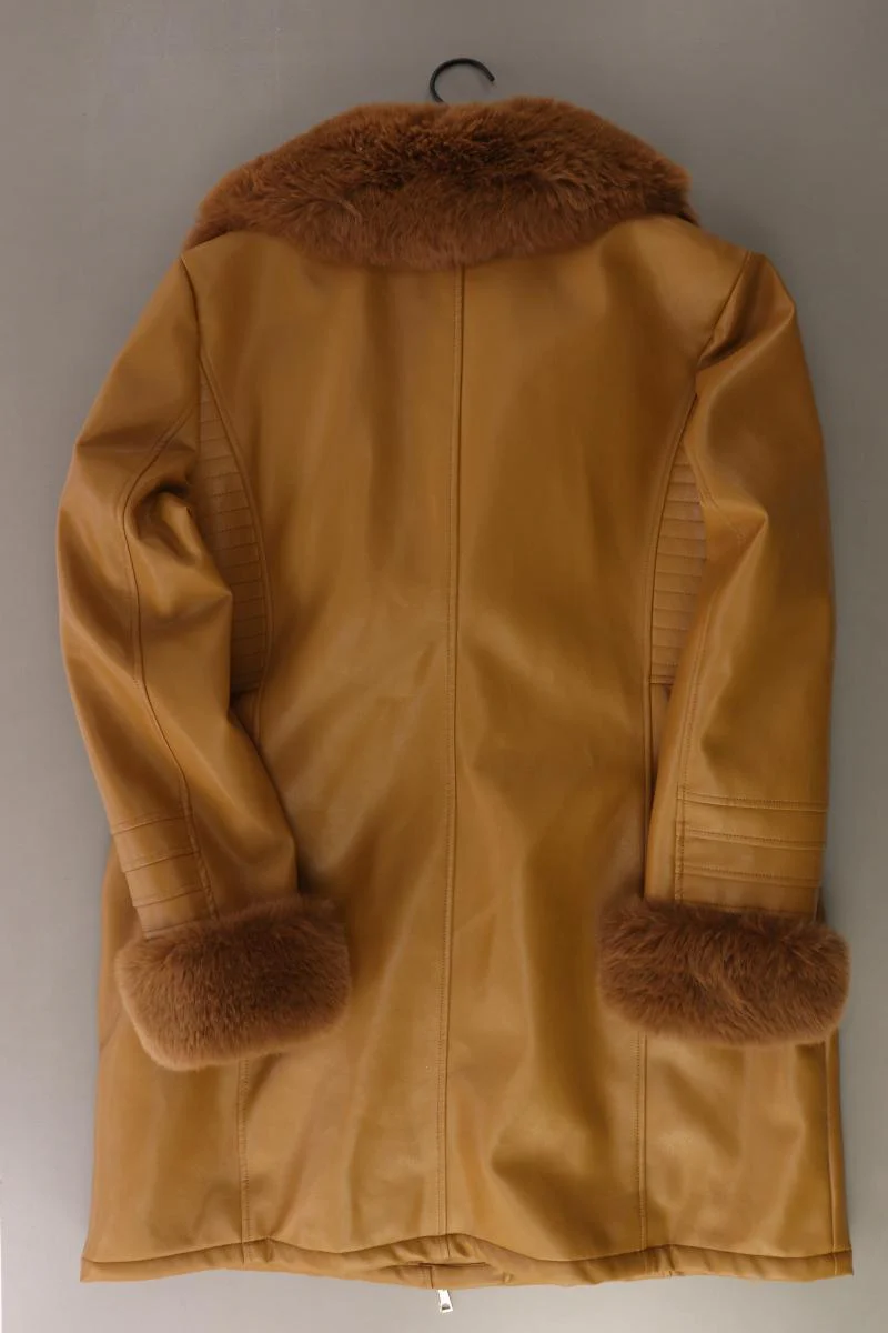 Pfeffinger Regular Mantel Gr. 46 neuwertig braun aus Polyester - Image 2