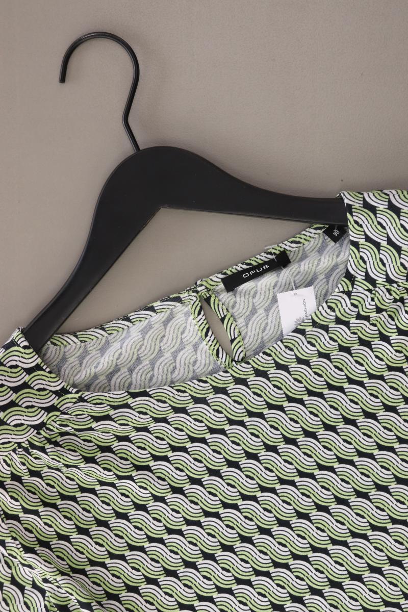 Opus Shirt "Sutha Wave" Gr. 38 Langarm grün aus Viskose - Image 3