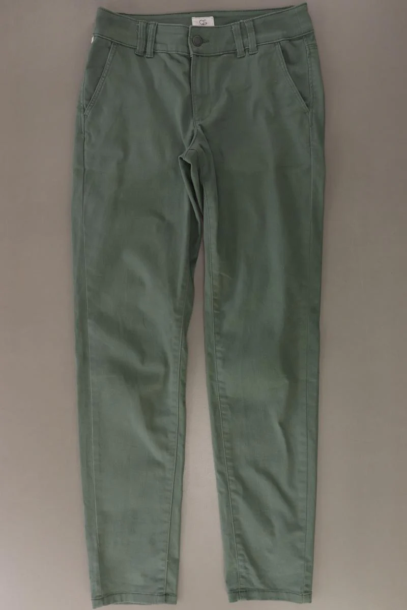 QS by s.Oliver Chinohose für Herren Gr. 34/L32 olivgrün aus Baumwolle