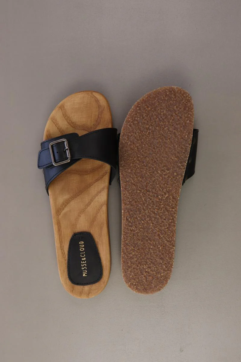 Musse & Cloud Sandalen Gr. 41 neuwertig schwarz aus Leder - Image 3