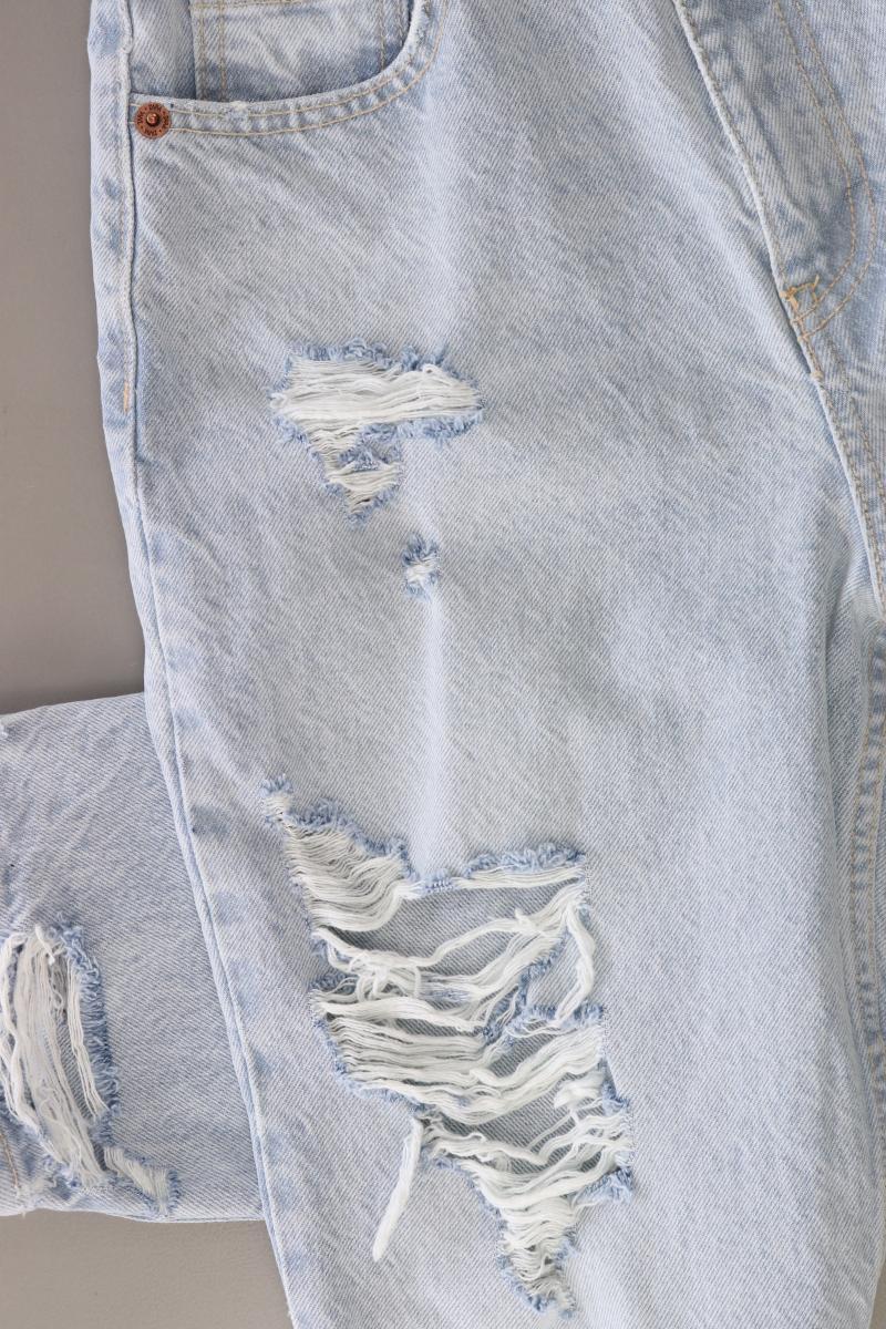 Zara Straight Jeans Gr. 36 blau aus Baumwolle - Image 4