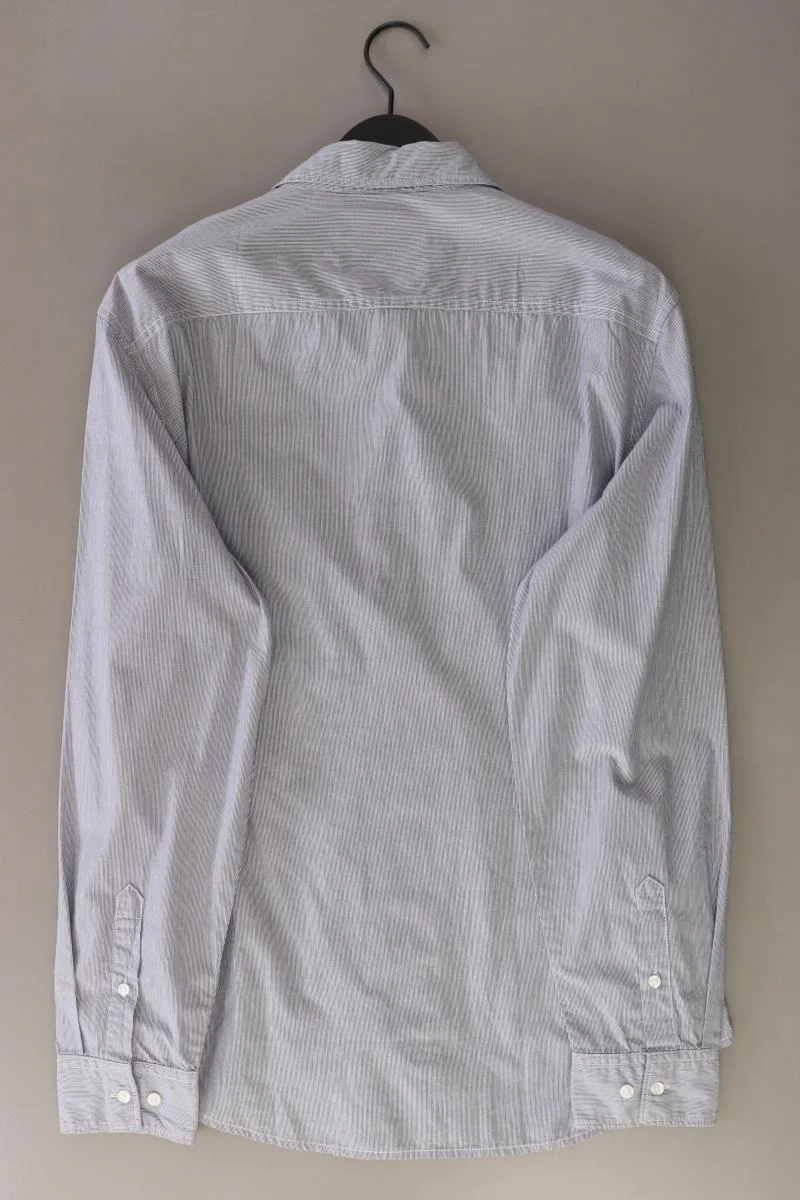 Mexx Langarmhemd für Herren Gr. XXL blau aus Baumwolle - Image 2