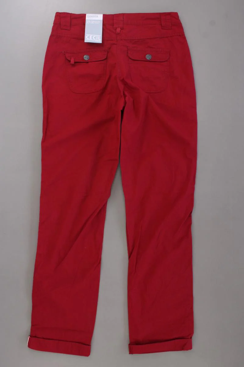 Cecil Hose Gr. W27/L32 neu mit Etikett Modell Dakota rot aus Baumwolle - Image 5
