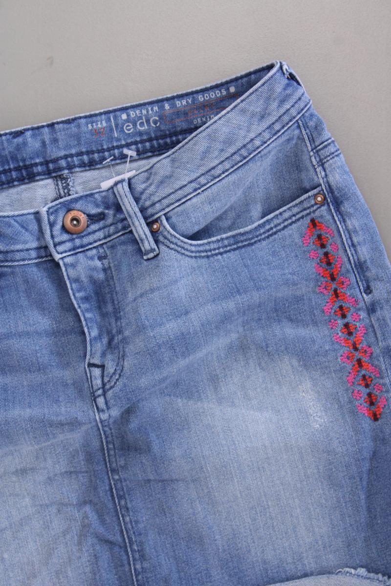 edc by Esprit Jeansrock Gr. 32 blau aus Baumwolle - Image 2