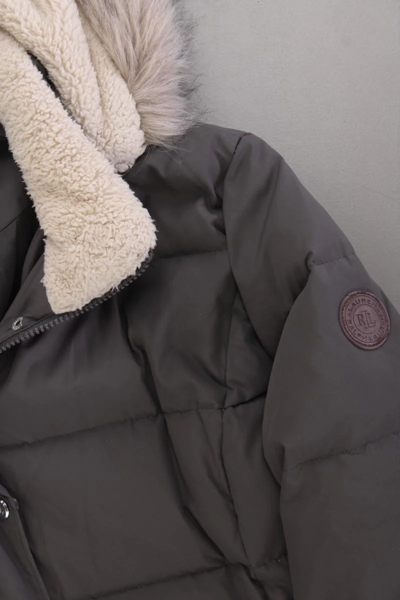 LAUREN Ralph Lauren Daunenmantel Gr. XL grau aus Polyester - Image 4