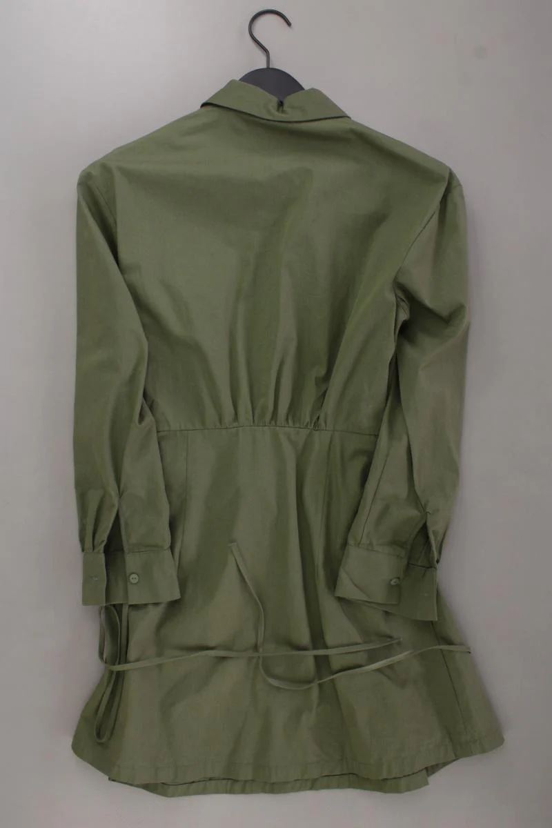Bershka Langarmkleid Gr. S olivgrün - Image 4