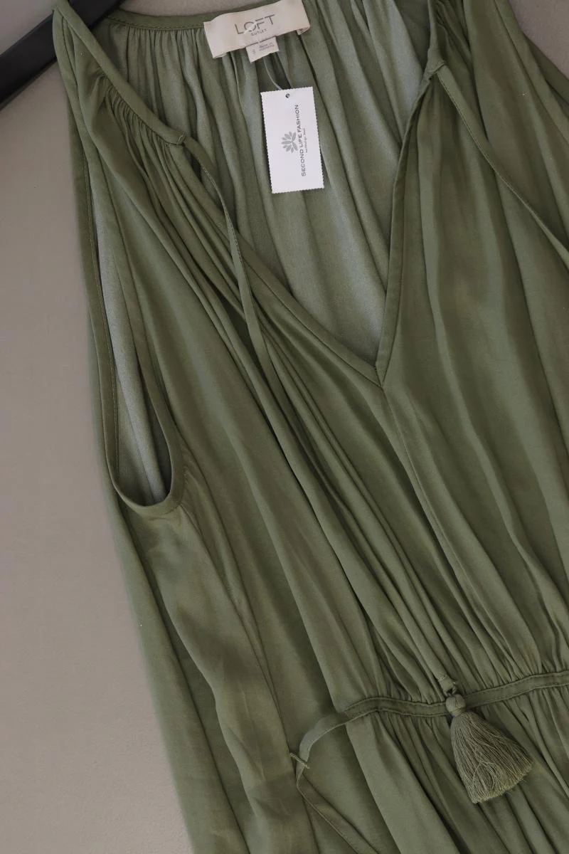 Loft Midikleid Gr. S Ärmellos grün - Image 4
