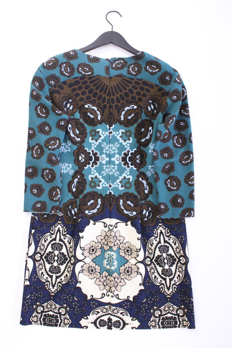 Sisley Midikleid Gr. M mit Paisleymuster 3/4 Ärmel blau aus Polyester - Image 4
