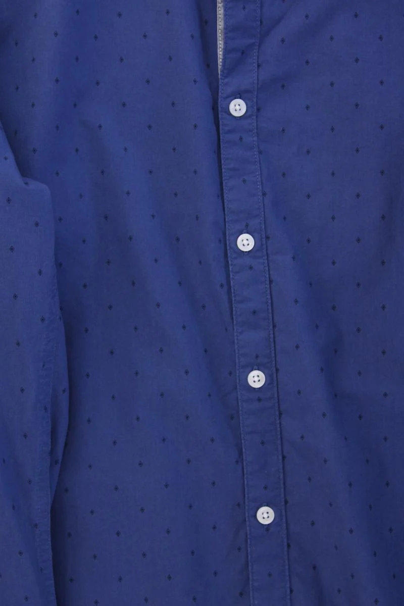 Tom Tailor (Denim) Langarmhemd für Herren Gr. L neuwertig blau aus Baumwolle - Image 3
