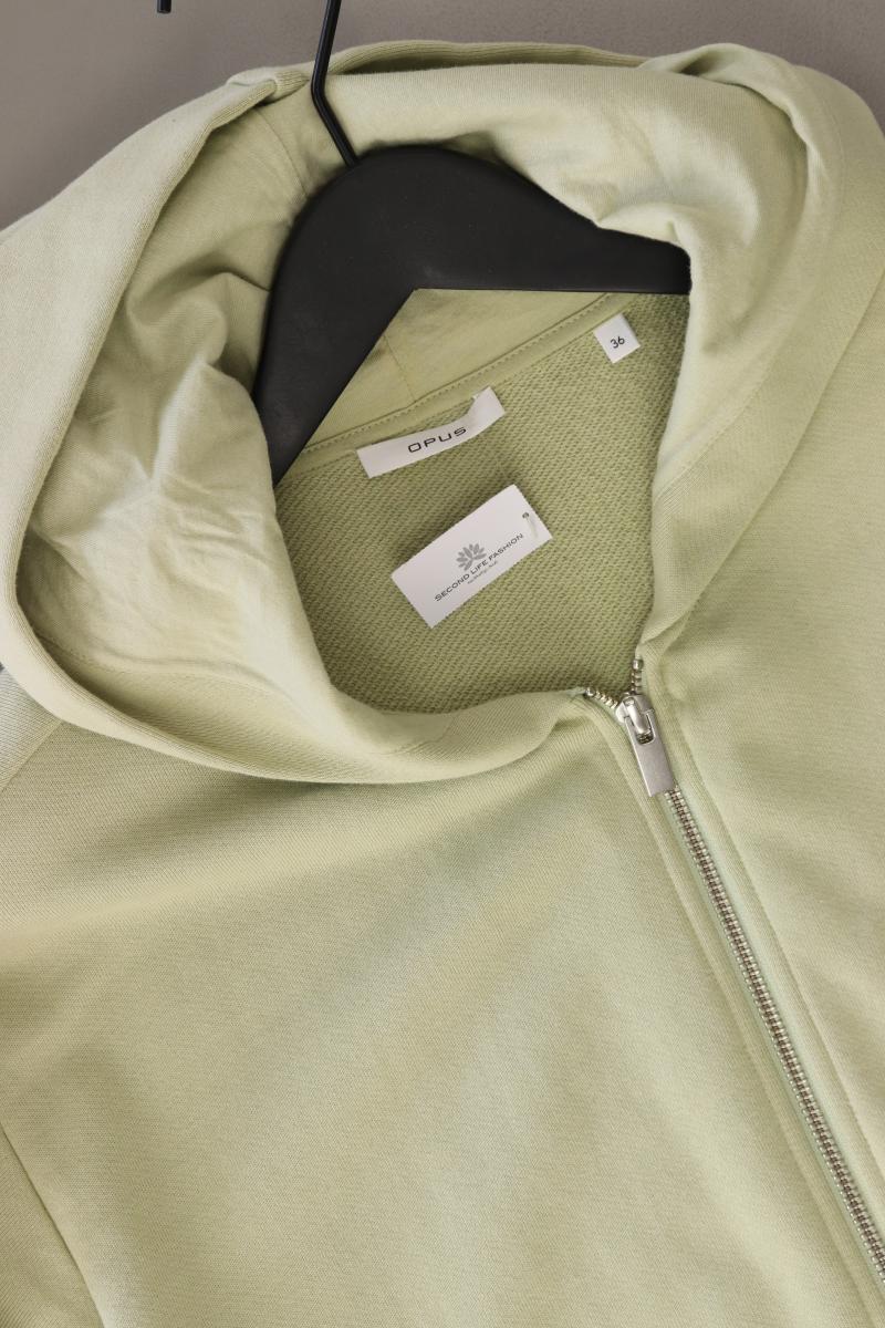 Opus Cardigan Gusanna Gr. 36 neuwertig 3/4 Ärmel grün aus Baumwolle - Image 3