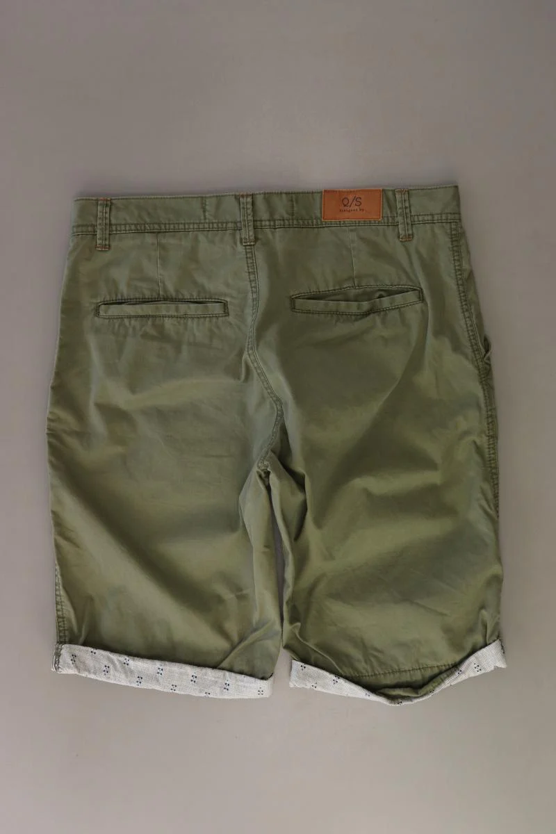 QS by s.Oliver Shorts für Herren Gr. W30 olivgrün aus Baumwolle - Image 2