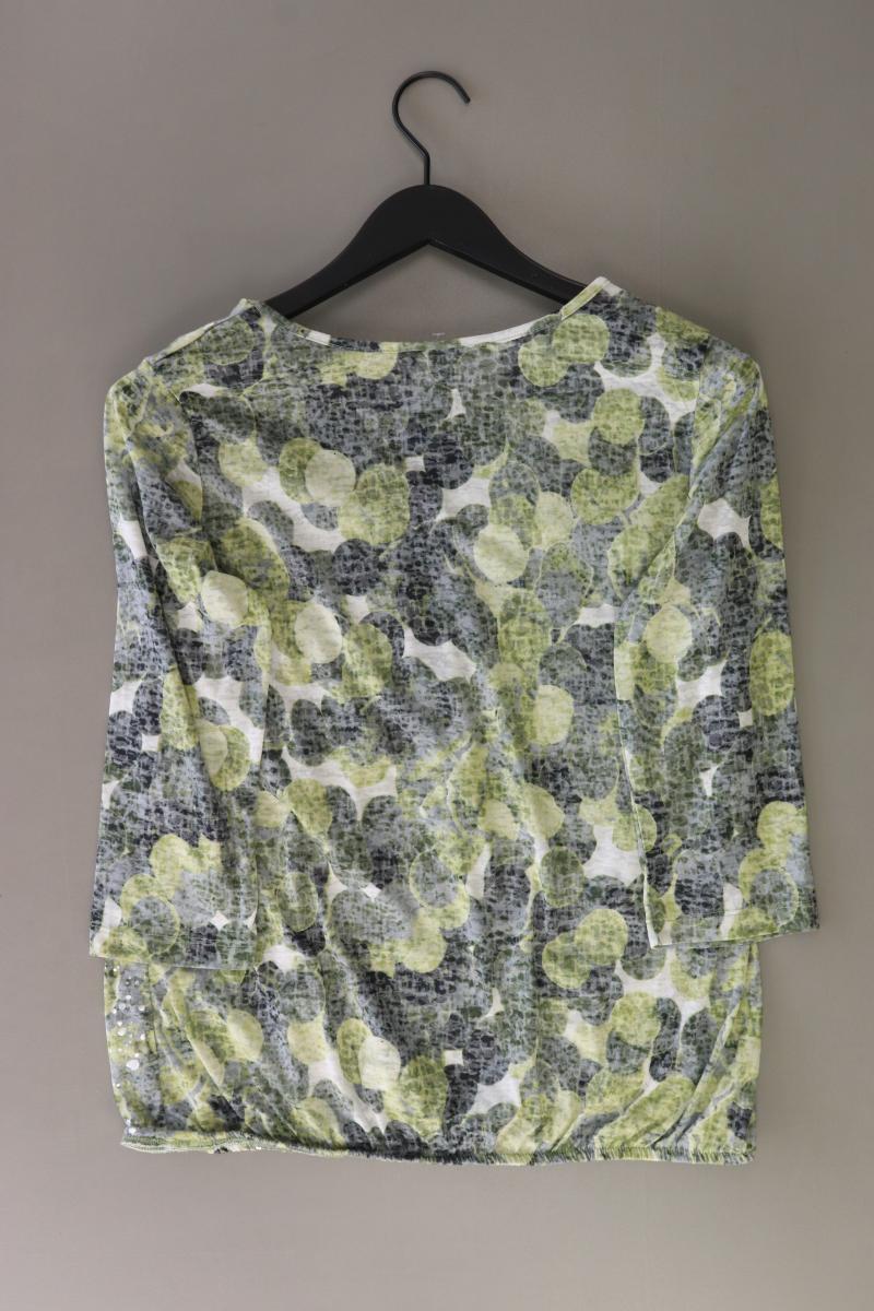 Liberty Regular Bluse Gr. M 3/4 Ärmel mit Glitzer grün aus Polyester - Image 2