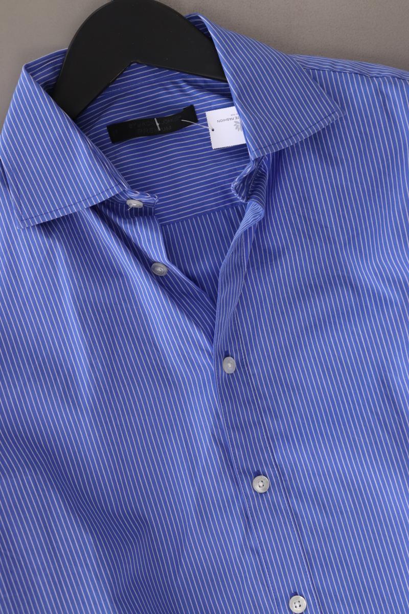 Jack & Jones Langarmhemd für Herren Gr. S gestreift blau aus Baumwolle - Image 5