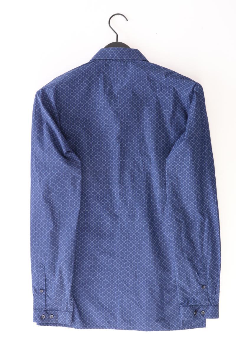 Jack & Jones Langarmhemd für Herren Gr. M blau aus Baumwolle - Image 2