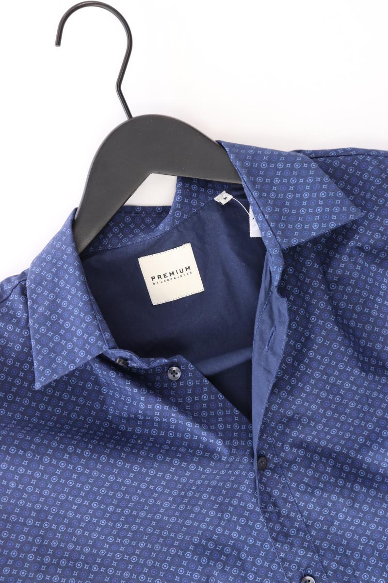 Jack & Jones Langarmhemd für Herren Gr. M blau aus Baumwolle - Image 3