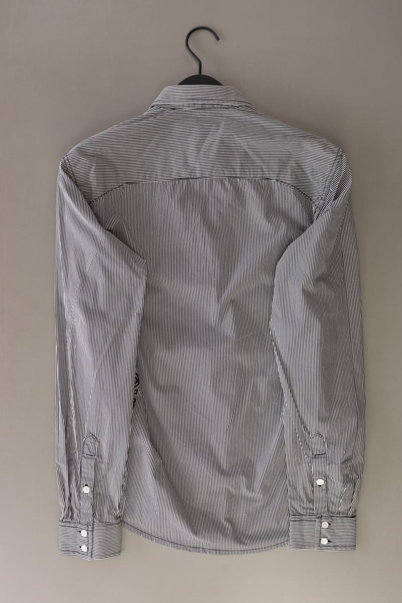 Jack & Jones Langarmhemd für Herren Gr. S gestreift grau aus Baumwolle - Image 2