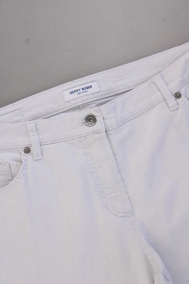 Gerry Weber Straight Jeans Gr. 44 Modell Irina grau aus Baumwolle - Image 2