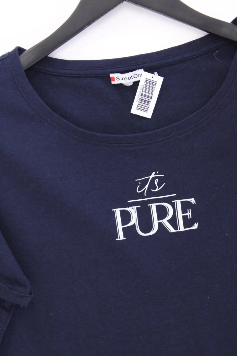 Street One T-Shirt Gr. 46 Kurzarm blau - Image 2