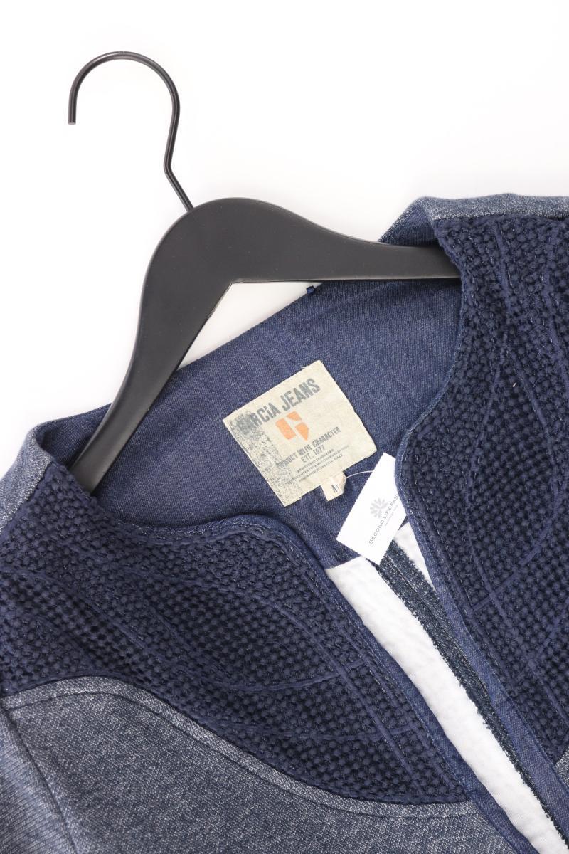 Garcia Jeans Regular Cardigan Gr. M Langarm blau aus Baumwolle - Image 3