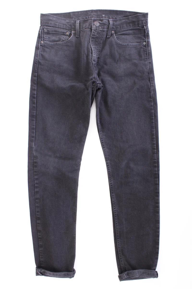 Levi's Slim Jeans für Herren Gr. W33/L32 grau aus Baumwolle