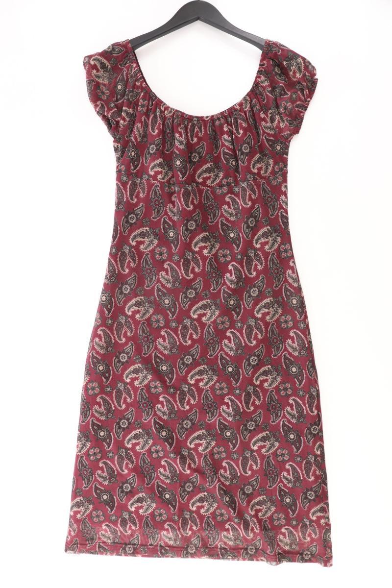 Mexx Y2K Kleid Gr. M mit Paisleymuster Kurzarm Vintage rot aus Polyester - Image 2
