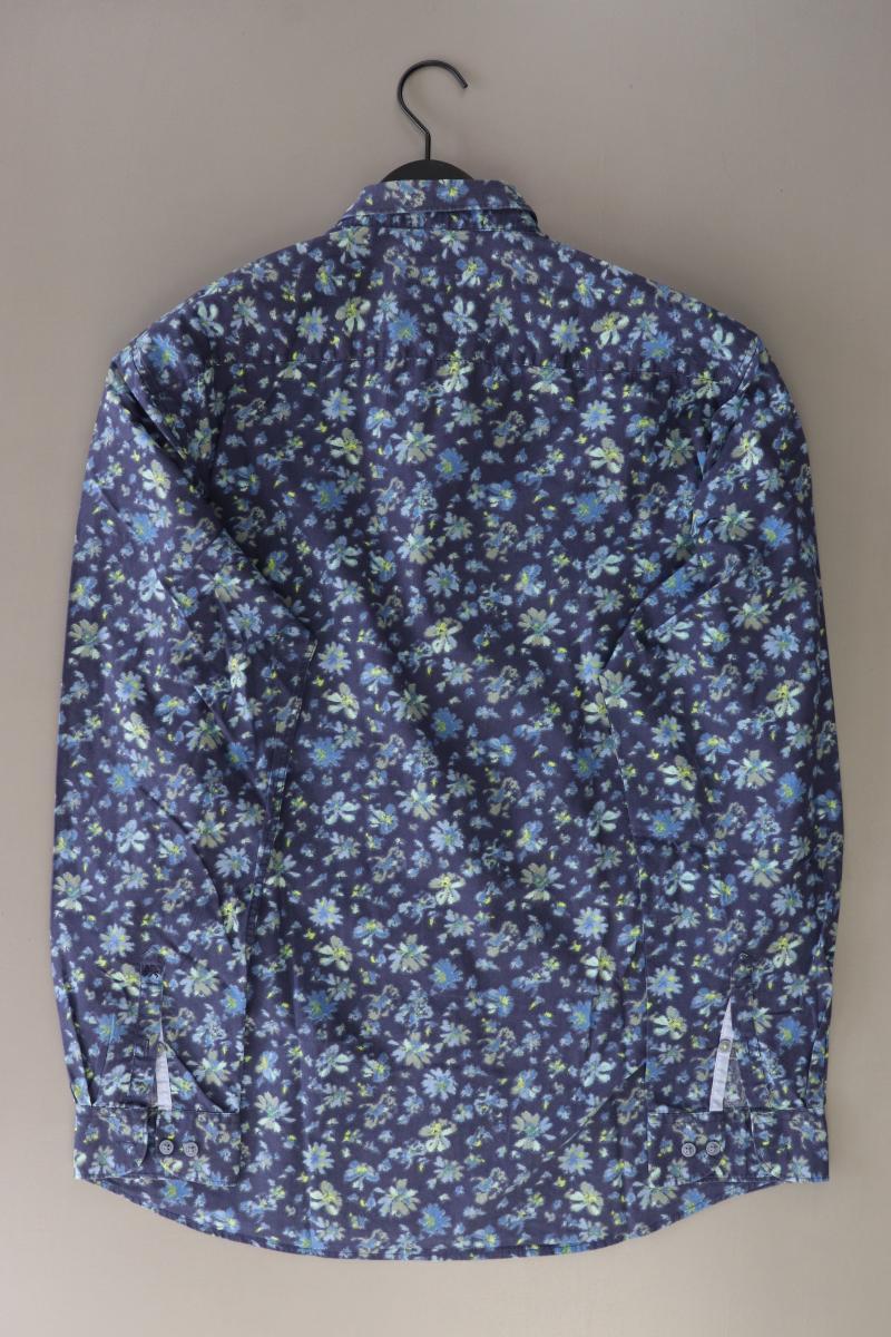 Lerros Langarmhemd für Herren Gr. XL blau aus Baumwolle - Image 2