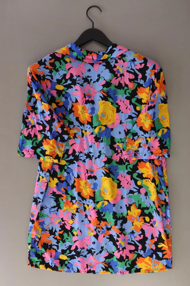 TEZENIS Kurzarmbluse Gr. M mit Blumenmuster mehrfarbig aus Viskose - Image 2