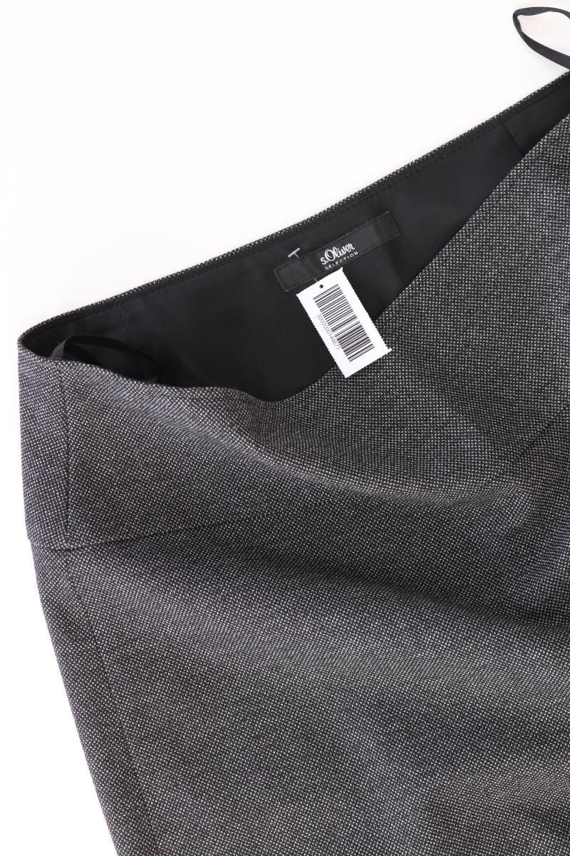 s.Oliver Selection Bleistiftrock Gr. 38 grau aus Polyester - Image 3