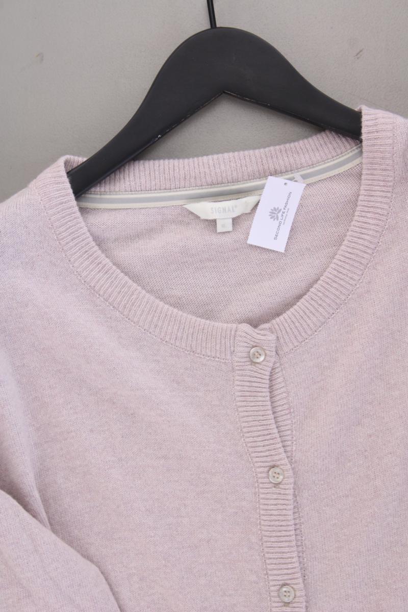 Signal Strickjacke mit Wolle Gr. XL Langarm rosa aus Viskose - Image 2