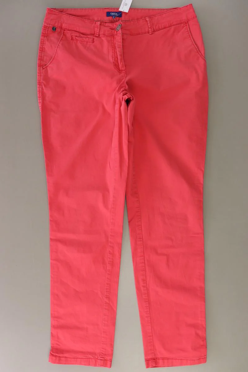 Cecil Hose Gr. W28 rot aus Baumwolle
