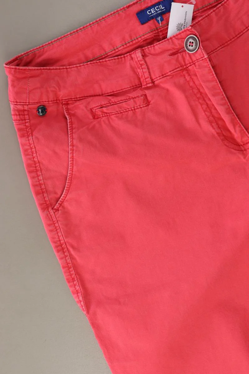 Cecil Hose Gr. W28 rot aus Baumwolle - Image 4