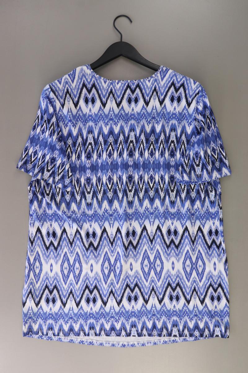 Helena Vera Printshirt Gr. 48 Kurzarm blau aus Viskose - Image 2