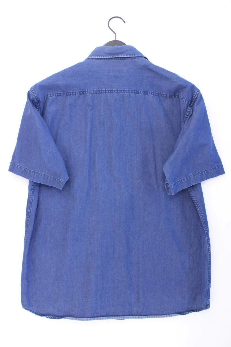 McNeal Jeanshemd für Herren Gr. XL neuwertig Kurzarm blau aus Baumwolle - Image 4