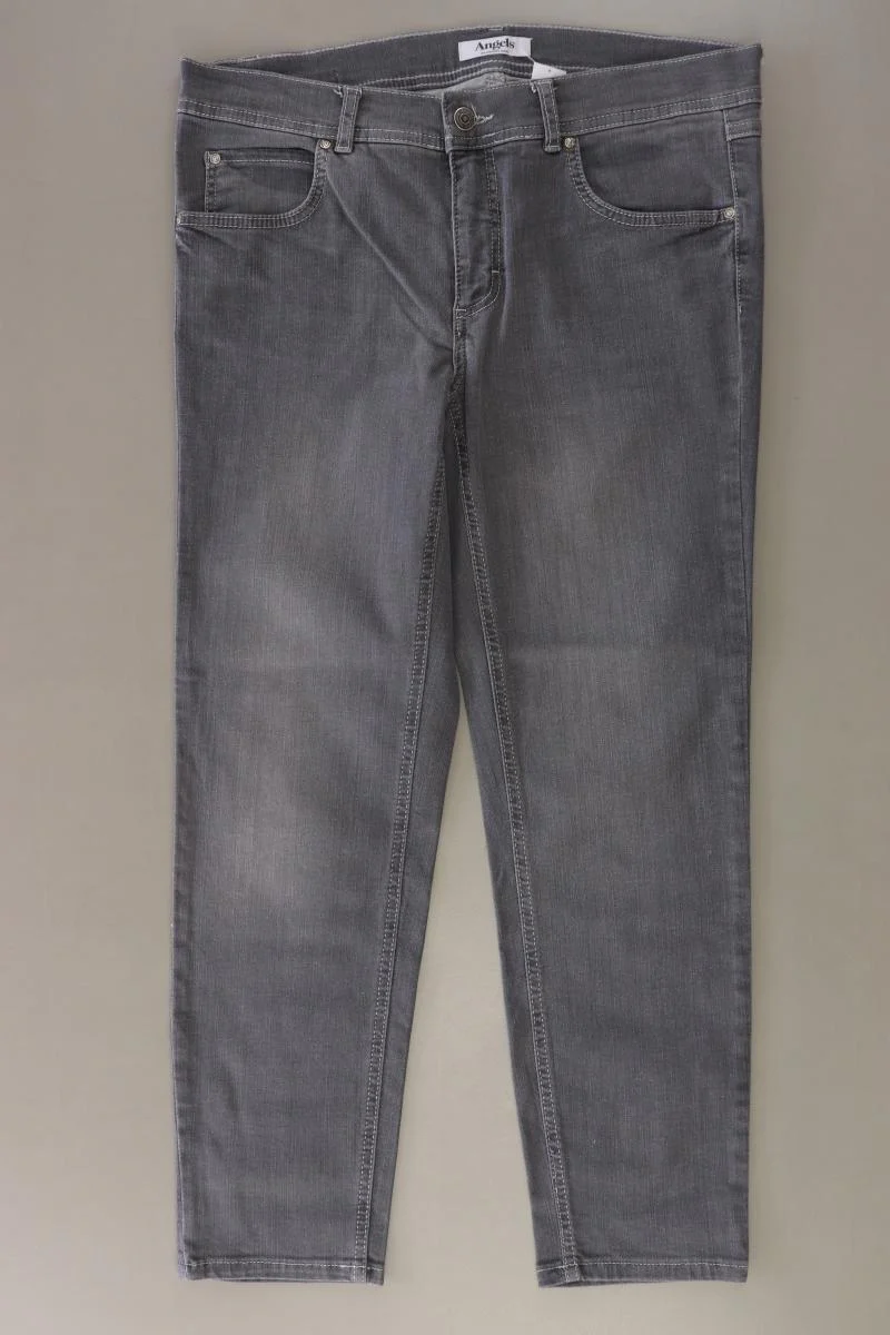 Angels Straight Jeans Gr. 40 grau aus Baumwolle