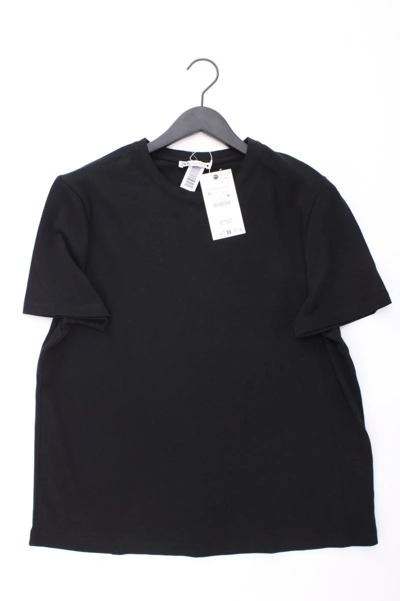 Zara T-Shirt Gr. XL neu mit Etikett Neupreis: 15,95€! Kurzarm schwarz