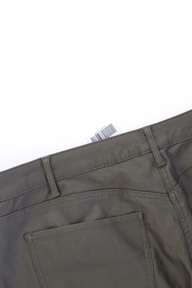 Mona Five-Pocket-Hose Gr. Kurzgröße 23 neuwertig olivgrün aus Viskose - Image 3