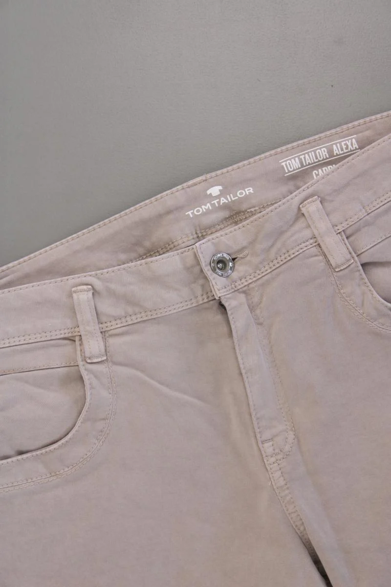 Tom Tailor 7/8 Hose Gr. W30 Modell Alexa creme aus Baumwolle - Image 2