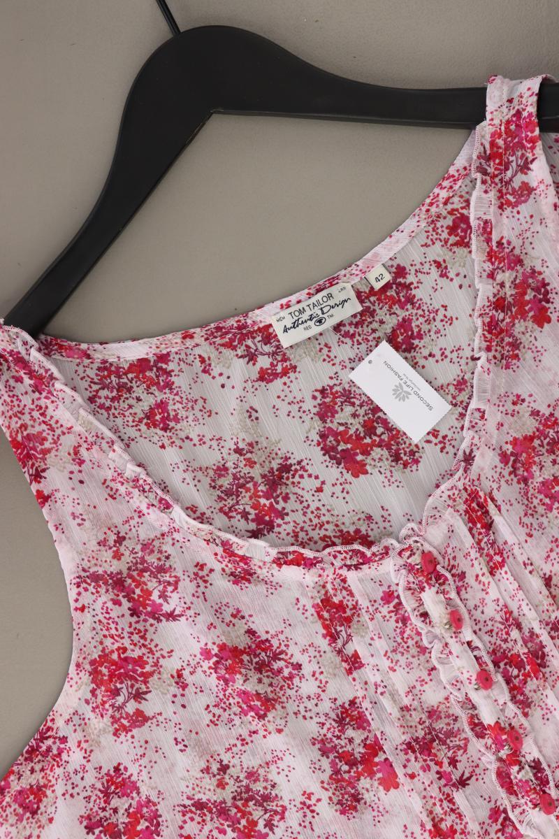 Tom Tailor Ärmellose Bluse Gr. 42 pink aus Polyester - Image 3