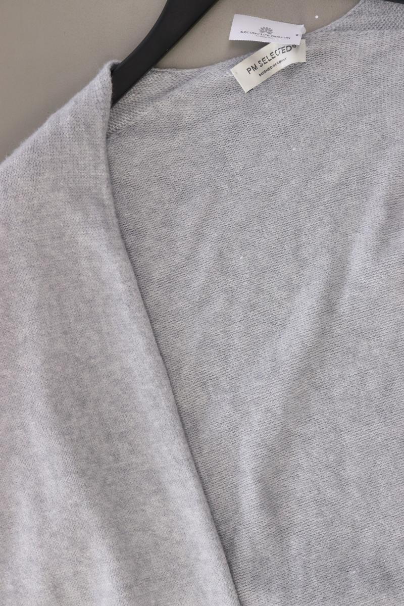 PM SELECTED Strickjacke Gr. L neuwertig Langarm grau - Image 4