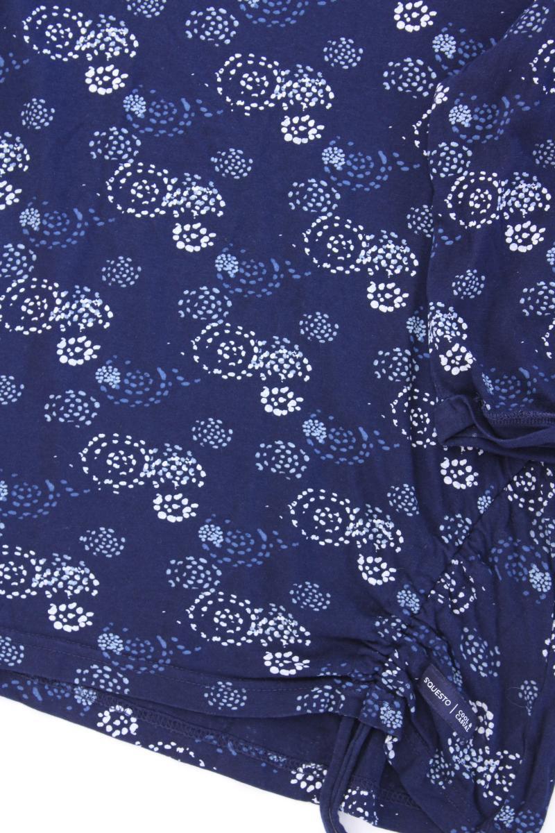 s'questo Printshirt Gr. 42 3/4 Ärmel blau aus Baumwolle - Image 3