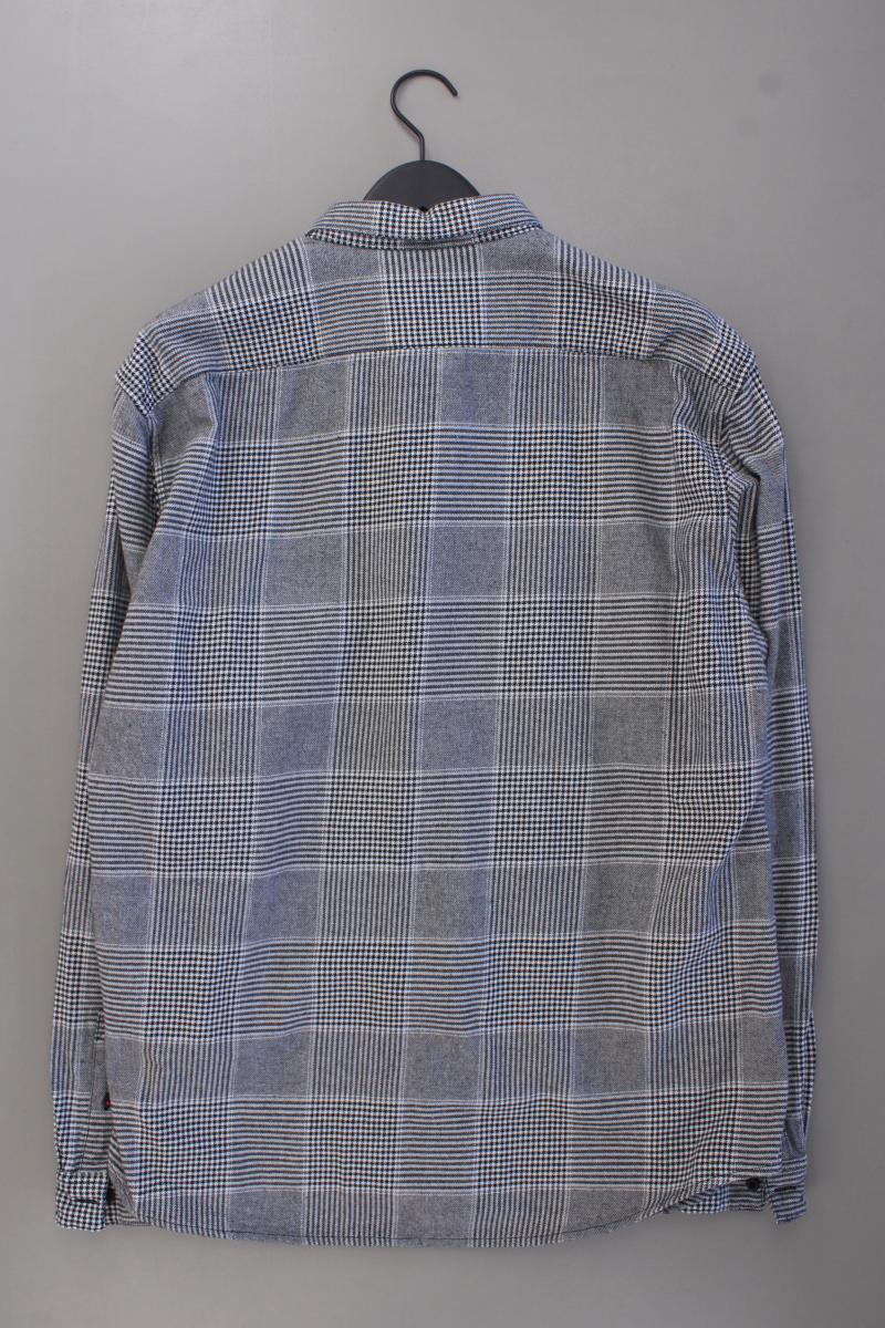 Tom Tailor (Denim) Langarmhemd für Herren Gr. XXL hahnentritt grau aus Baumwolle - Image 4