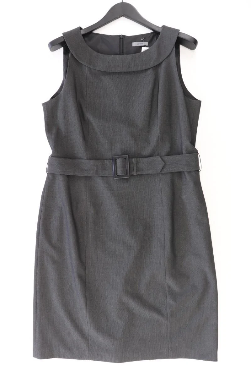 Montego Bleistiftkleid Gr. 44 Ärmellos grau aus Polyester