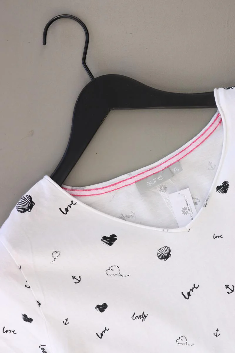 Sure Printshirt Gr. XL Kurzarm weiß aus Baumwolle - Image 3