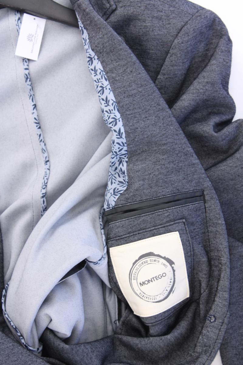 Montego Jerseysakko für Herren Gr. 48 grau aus Polyester - Image 3