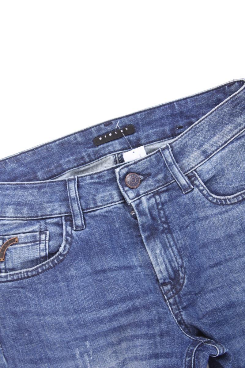 Sisley Straight Jeans Gr. W25/L28 blau aus Baumwolle - Image 2