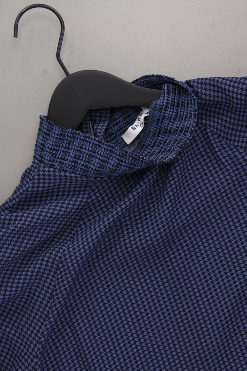 NA-KD Langarmbluse Gr. 34 neuwertig blau aus Polyester - Image 2