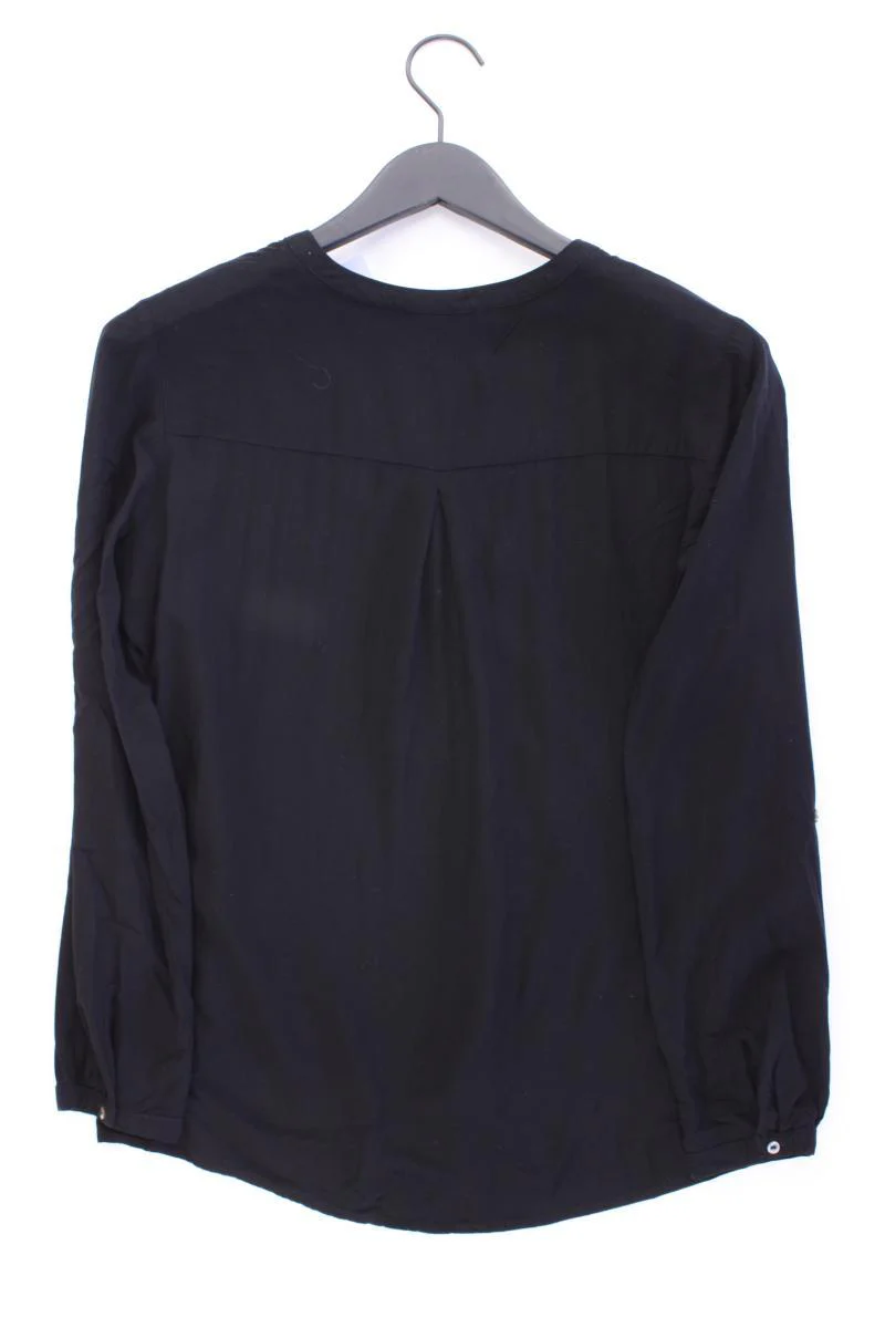 Esprit Langarmbluse Gr. 36 schwarz aus Viskose - Image 4