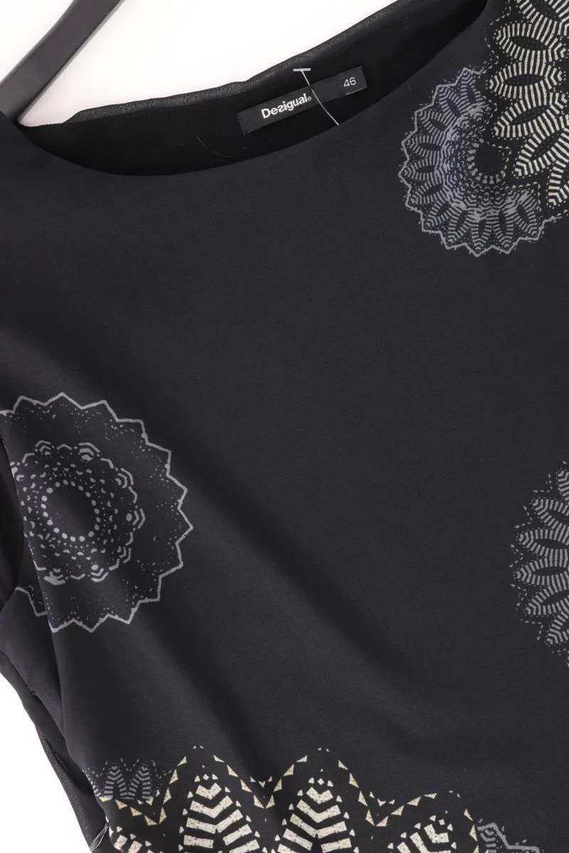 Desigual Abendkleid Gr. 46 Kurzarm schwarz aus Polyester - Image 4
